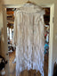 White Bolero Jacket W/ Studs (Size Small / Medium)