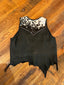 Black Deer and Cowhide Vest