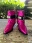 Canty Boots - Hot Pink Metallic Jeffrey Campbell (Size 8.5)
