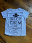 Keep Calm and Cowgirl On Kid's Tee