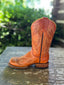 Planet Cowboy Kids 'Lil Orange Square Toe Boot