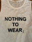 Nothing to Wear Ripped Tank Top