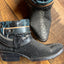 Canty Boots -Kids Vintage Black Stingray Joe's (Size 9)