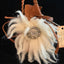 Dark Acorn Medicine Bag w/ Lamb Wool #232