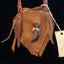 Dark Acorn Medicine Bag w/ Black Bear Claw #228