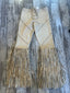 Palomino Fringed Wide Leg Buckskin Pants (Size 2-4)