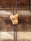 Rock Heart Bolo Ties w/ Leather Straps