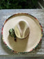 Arizona Gypsy Green Flower Straw Hat