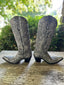 Corral Boots - Silver Studded size 8B