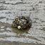 Crown and Cross Rhinestone Brooch Buckle