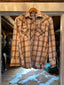 How The West Is Worn Brown Vintage Flannel