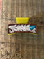 Small Leather Tooled Hair Clip