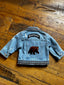 Baby Hand-Embellished Distressed Denim Montana Jacket