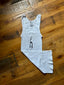 White Cowboy Logo Tank