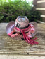 Pink and Black Cross Straw Cowboy Hat