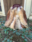 Vintage Bowling Bag w/ real fur