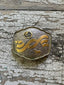 Vintage Gold and Silver "All Around Cowboy" Buckle