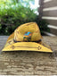 Yellow Custom Distressed Arrow Thunderbird Cowboy Hat