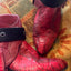 Canty Boots - Red Snake w/ Black Belt (Size 7)