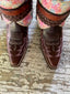 Canty Boots - Pink Floral "Shyanne" (Size 8)