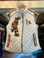 Cream Quilted Vest w/ Roses