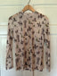 Windmill Cowboy Mesh Long Sleeve Top