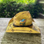 Yellow Custom Distressed Arrow Thunderbird Cowboy Hat